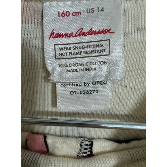 Hanna Andersson Christmas Lights Pajama Set 14 - Picture 5 of 5